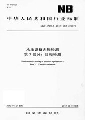 NB/T 47013.7-2012  承壓設(shè)備無(wú)損檢測(cè) 第7部分:目視檢測(cè)