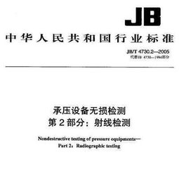 JB/T 4730.2-2005（標(biāo)準(zhǔn)釋義）  承壓設(shè)備無損檢測