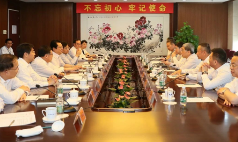 中船集團(tuán)與中船重工高層舉行會(huì)談