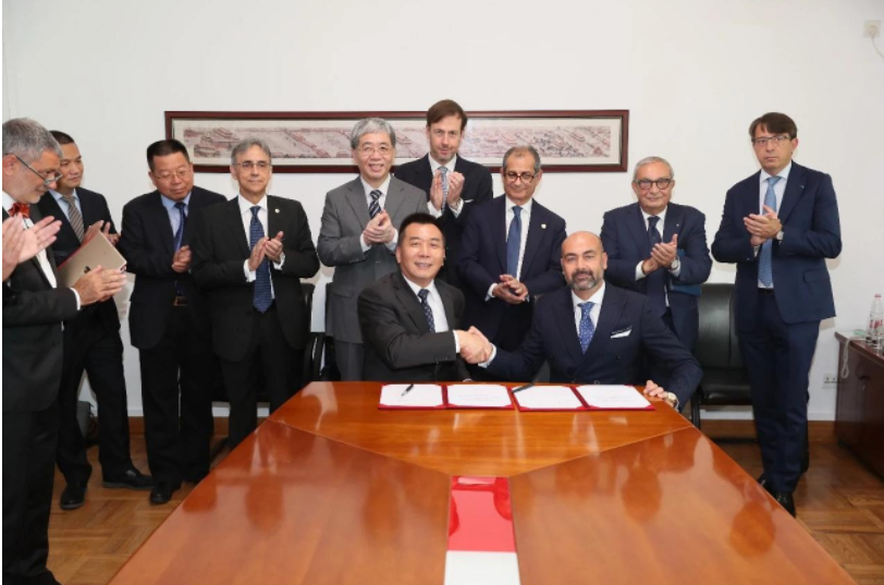 中船集團與芬坎蒂尼集團簽署全面戰略合作備忘錄
