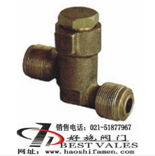 船用外螺紋青銅止回閥GB/T597-83