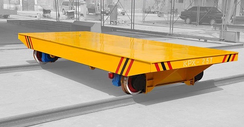煉鋼廠轉(zhuǎn)運鋼材軋輥軌道平車