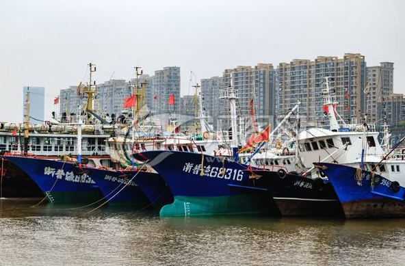 海寧首個(gè)臨時(shí)船舶錨泊區(qū)建成投運(yùn)