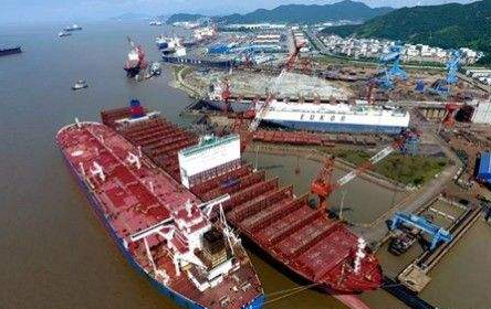 舟山中遠(yuǎn)海運(yùn)重工2019年完工修理改裝船舶224艘