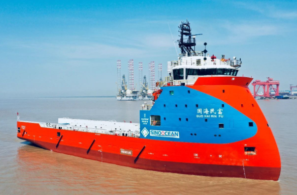 外高橋造船PSV H1350船完成塢檢試航項(xiàng)目凱旋